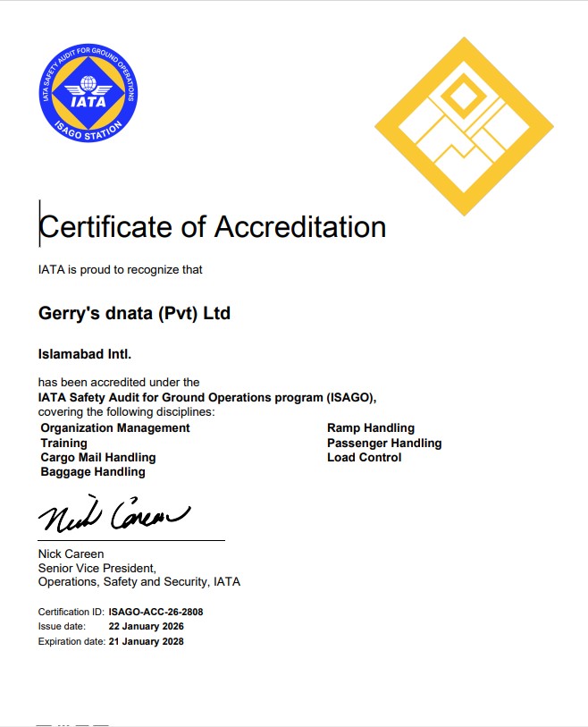 Ground Handling Certification 4